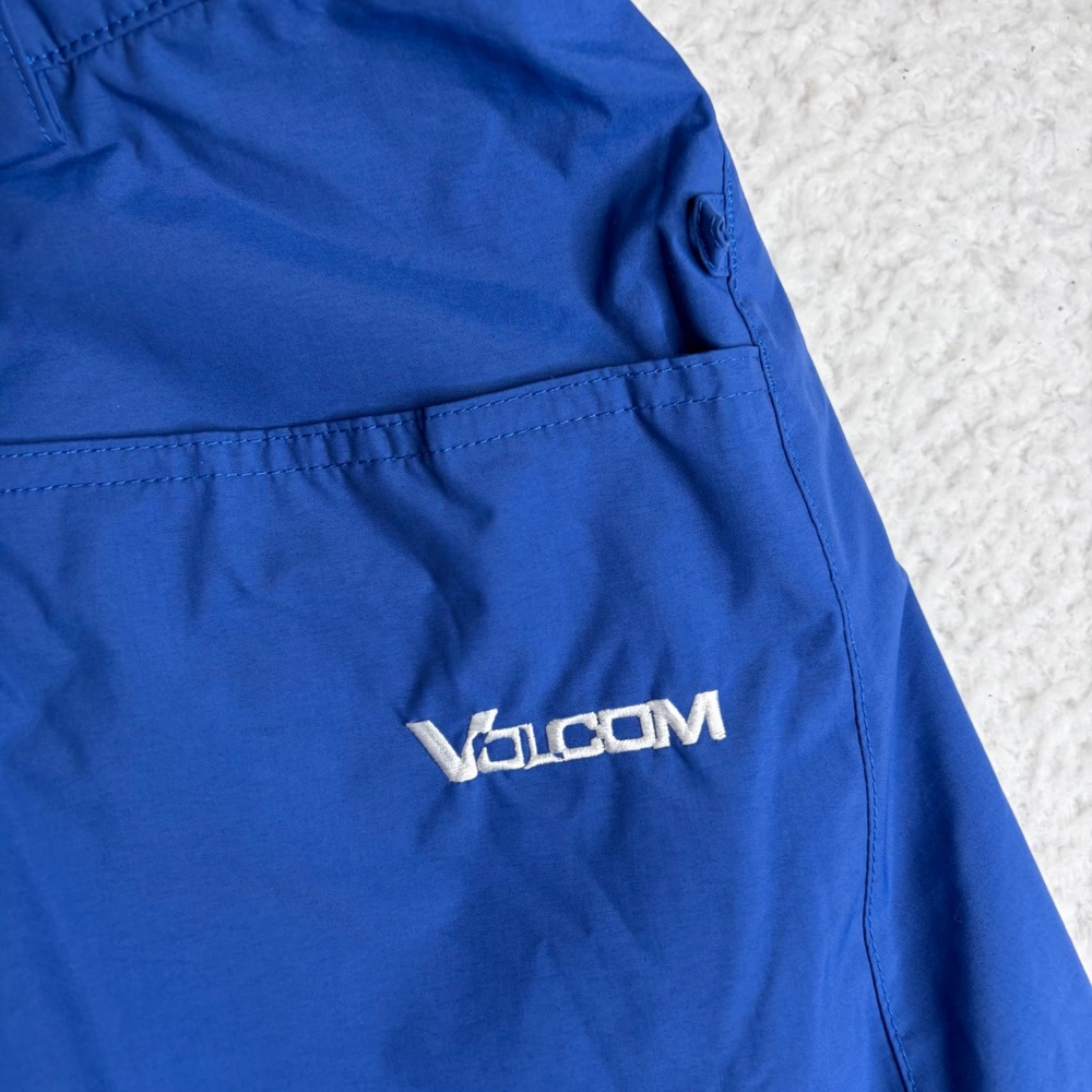 Volcom Carbon Snow Pants Mens Medium Blue Nimbus 5K Waterproof Ergo Fit G1351213 - Picture 2 of 9